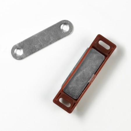 Furniture magnet M002BR, 60x13, medium, brown-4