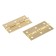 Loop overhead tundra, 73x38x1 mm, color gold, 2 pcs