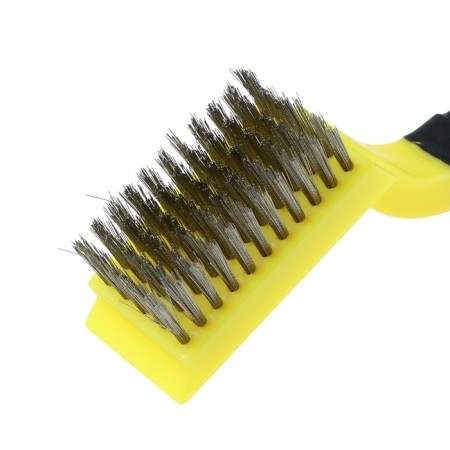 Car brush, 18 cm, metal bristles-2