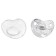 Nipple - Orthodontic dummy "Bear", with a cap, + 12 months, silver, rhinestones