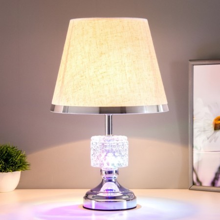 Board lamp "Lira" E27 40W chrome 25x24x41 cm Risalux-1