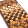 Wooden backgammon with checkers "Beer", board game, 40 x 40 cm