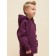 Children's sweatshirt, height 110 cm, burgundy color
