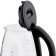 Electric kettle Vitek VT-7091, glass, 1.7 l, 2200 watts, black-silver