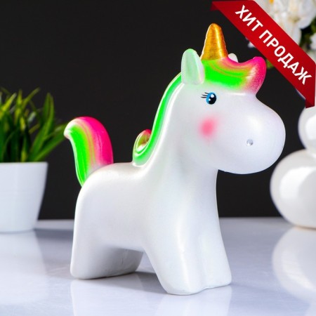 Piggy bank "Unicorn" Rainbow, 21x19cm