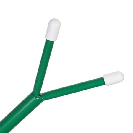 Support for branches, h = 160 cm, d = 1 cm, metal, green, greengo-1