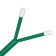 Support for branches, h = 160 cm, d = 1 cm, metal, green, greengo