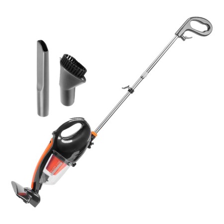 Vacuum cleaner Galaxy GL 6232, vertical, 700/130 W, dry cleaning, 0.5 l, black-orange1y