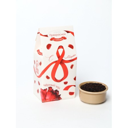 Tea in the house "Since March 8: Red Ribbon", 50 g-2