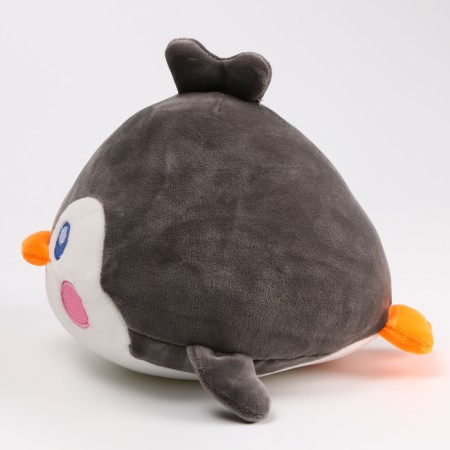 Soft toy "Penguin", 19 cm, black and white color-2