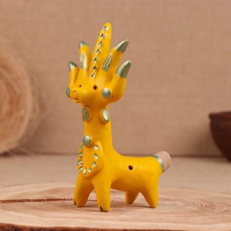 Abashevskaya toy "Deer-Solnce", 15x7x15 cm, Kukushkin I.I.-4