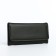 Women's wallet on a magnet, the color is dark green
