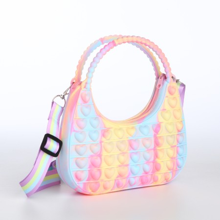 Bag's bag with lightning, colorful color