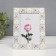 Photo frame metal, glass 10x15 cm "Arctur" White Rhinestones 1x14.2x19.2 cm