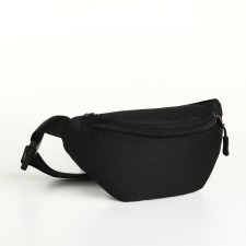 Waist bag, 23*8*11 cm, lightning department, 2 n/pocket, black