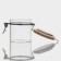Glass Bank for bulk products with Eco Buggel Castle, 650 ml, 10 × 11 cm