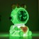 Night-wound Mishka Bear Cosmonaut Led usb white 12x12x16.5 cm