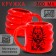 Ceramic mug Real Man, 500 ml, red color