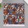 Scrapbooking paper bilateral "Africa" ​​density 180 grams set 10 pcs 15.5x17 cm