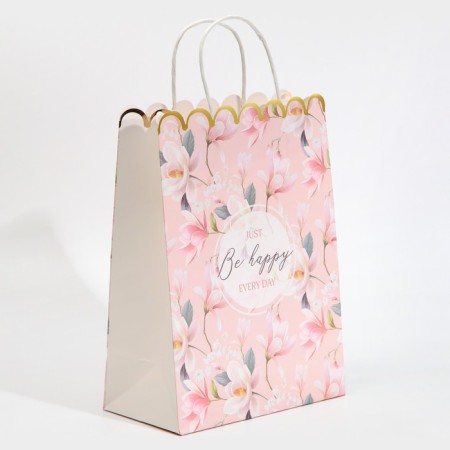 Gift Craft Package, Packaging, “Be Happy”, 23 x 30 x 12 cm-1