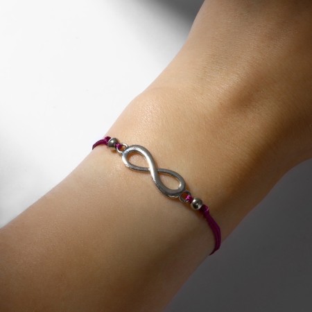 Dream bracelet travel, purple color, d = 6 cm-4