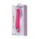 Stimulator 2 in 1, pulsation and vacuum-wave stimulation, silicone, pink color, 20.5 cm
