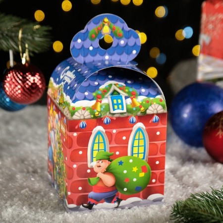 Gift box "Bremen musicians", 12 x 12 x 17 cm 1pc-2