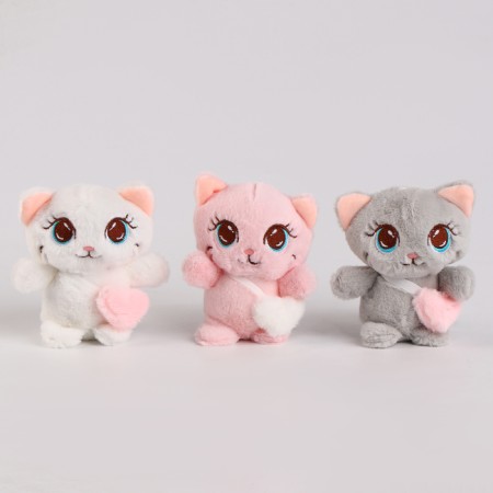 Excavations with a soft toy "Cat", mix-2