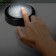 Night Pushlite "single" LED 1W 2haa black 10x10x4 cm Risalux