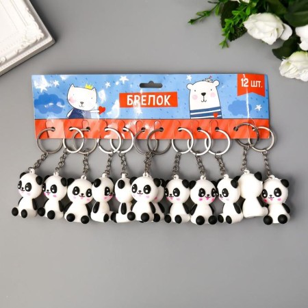 Panda rubber keyboard 4.7x3.5x2.5 cm-2