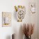 Wall-wall clocks for the kitchen "Sangino", silent, 26.5 x 24 cm, d-13 cm, white, aa