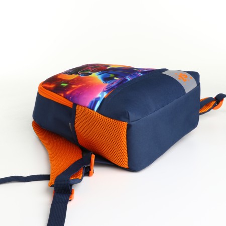 Baby backpack on lightning, blue color-2