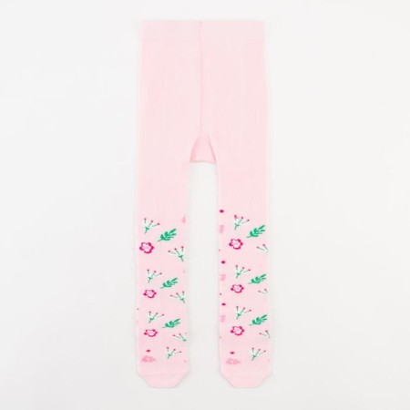 Pantyhose crumb I am "flowers", pink color, height 68-74 cm-1