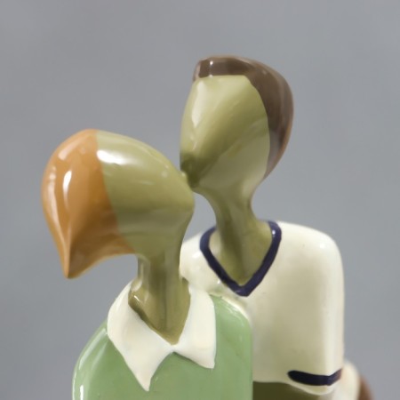 Souvenir Polystone "Retro. Paradise. First kiss" 21.5x6x11.5 cm-5