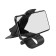 Holder for a smartphone in the Hoco CA50 Auto, up to 7 ", capture width up to 90 mm, black