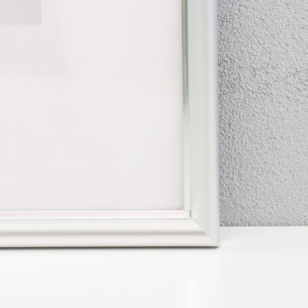 Photo frame Plastic "Mira" 30x40 cm 421 silver (plastic screen)-1