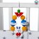Suspension - a rattle "Sunny Bunny" on a crib, stroller, color mix, aelytes