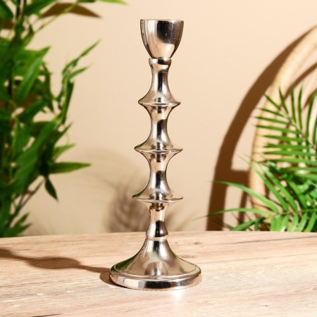 Aluminum "ring" for 1 candle 9x9x24 cm-1