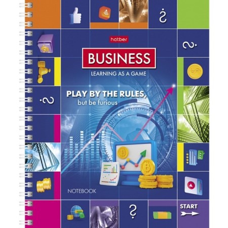 A notebook of 80 sheets in the cage on the crest "Monopoly", the cover coated cardboard, an offset block 65g/m², 4 types-1