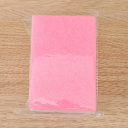 Melamin sponge with an abrasive layer, 11 × 7 × 3 cm, color mix-10