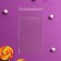 BOPP package with adhesive valve, transparent 14 x 26/3.5 cm, 30 μm