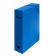 Archive folder on gum Calligrata, microhofrocard, 75 mm, up to 700 l, blue