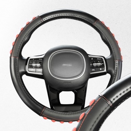 SkyWay braid, POP IT-1 M, black and red eco-leather