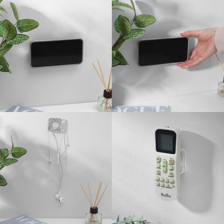 Holder-Stopper Universal for the home, 4.6 × 1 cm, transparent-2
