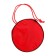 A bag for shoes and balls 360 x 220 mm, round bottom D 220 mm, calligrata (soft polyester, density 210 D), red