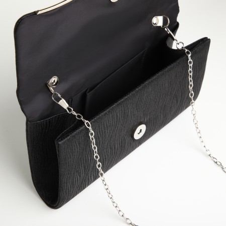 Female bag on a magnet, black color-4