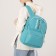 School backpack from lightning textiles, 1 pocket, textura, blue color