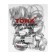 Chervyeric torch clamp, through carriage, diameter 60 - 80, 10 mm width, galvanized