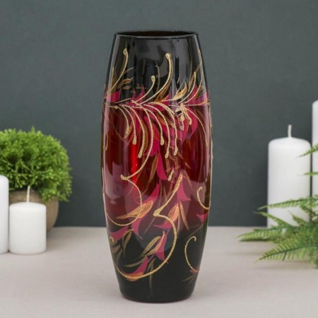 Vase "Rubin" oval D-7.5cm; 10x26 cm-1