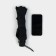 Mechanical female mechanical umbrella, 8 spokes, d = 95, black color